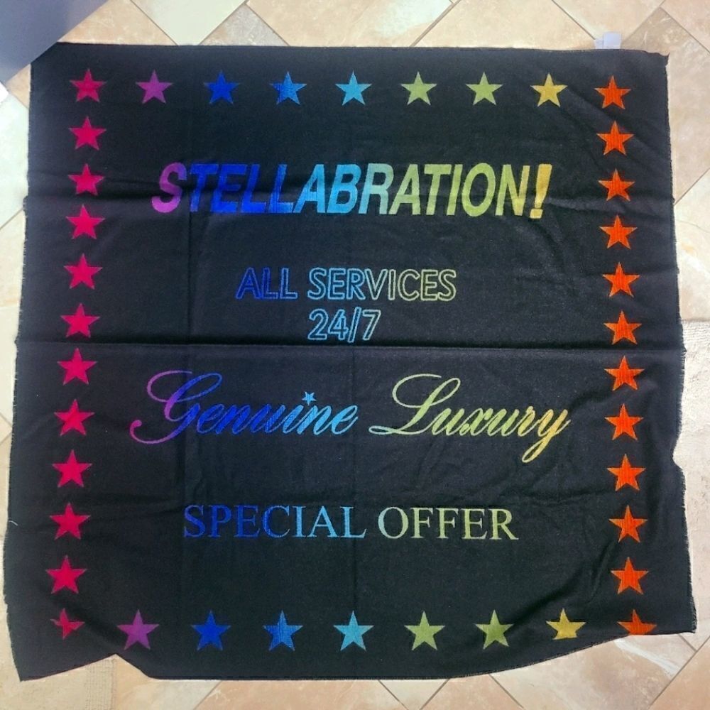 NEW Stella McCartney Wool Large shawl Scarf